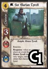 Ser Garlan Tyrell